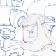 Illustration for article titled Fords Quickly-Designed Powered Air-Purifying Respirators Are A Clever Re-Use Of F-150 And Hand Tool Parts